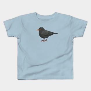 Black bird Kids T-Shirt